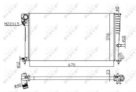 Nrf 58101A - RADIADOR ALU MECHAN CITROEN BERLING