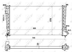  58189A - RADIADOR ALU MECHAN CITROEN BERLING