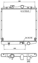 Nrf 58239 - RADIADOR MITSUBISHI COLT 1.5