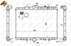  58315 - RADIADOR ALU BRAZED CITROEN C5 ESTA