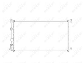  58322 - RADIADOR ALU BRAZED NISSAN INTERSTA