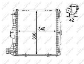 Nrf 58485 - RADIADOR ALU BRAZED PORSCHE 911 3.4