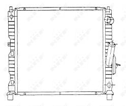 Nrf 58942 - RADIADOR ALU BRAZED RENAULT TWINGO
