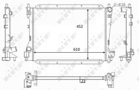  59050 - RADIADOR ALU BRAZED JAGUAR S-TYPE 3