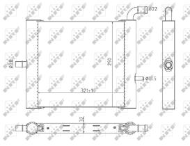 Nrf 59176 - RADIADOR ALU BRAZED LANDROVER RANGE