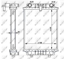  59183 - RADIADOR ALU BRAZED AUDI SQ5 01/201