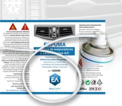 ElectroAuto 19Z0598 - ESPUMA LIMPIEZA EVAPORADOR Y CANALI