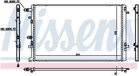 Nissens 606762 - RADIADOR RENAULT TALISMAN(15-)1.7 D
