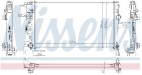 Nissens 65623 - RADIADOR VOLVO XC 90 II(14-)T5