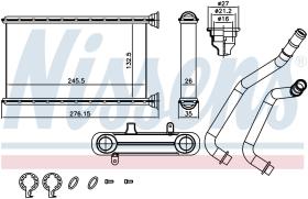 Nissens 707190 - CALEFACTOR BMW 3 F30-F31-F35-F80(11