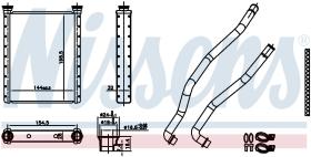 Nissens 707198 - CALEFACTOR DAIHATSU CHARADE(L3_)(11