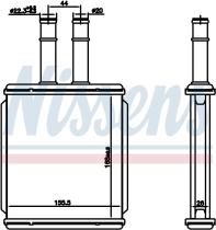 Nissens 73999 - CALEFACTOR SEAT MII(KF1)(11-)1.0 I