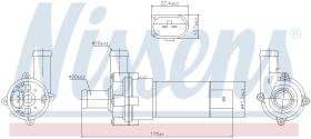 Nissens 831053 - BOMBA AGUA SEAT TOLEDO II(1M2)(98-)