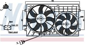  85644 - VENTILADOR SEAT ALTEA(5P)(04-)2.0 T