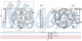 Nissens 85897 - VENTILADOR HYUNDAI ELANTRA(MD/UD)(1