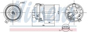 Nissens 87358 - VENTILADOR HAB.RENAULT CLIO IV(13-)