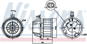 Nissens 87384 - VENTILADOR HAB.NISSAN MICRA/MARCH(K