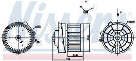  87721 - VENTILADOR HAB.NISSAN QASHQAI(J10)(