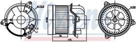 Nissens 87784 - VENTILADOR HAB.FORD FOCUS I(CAK)(98