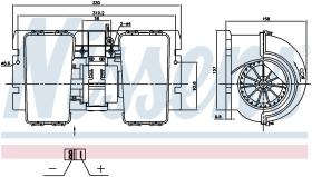 Nissens 87790 - VENTILADOR HAB.VOLVO FL II(06-)260