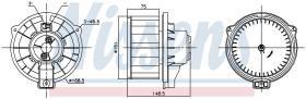 Nissens 87795 - VENTILADOR HAB.TOYOTA COROLLA(E12#.