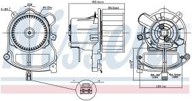 Nissens 87801 - VENTILADOR HAB.VOLKSWAGEN ATLAS/TER