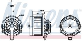 Nissens 87819 - VENTILADOR HAB.FORD RANGER(TKE)(11-