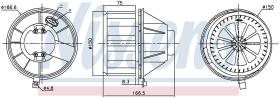 Nissens 87832 - VENTILADOR HAB.MERCEDES ATEGO(98-)2