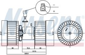 Nissens 87842 - VENTILADOR HAB.IVECO STRALIS(02-)19