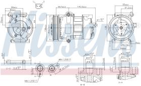  890698 - COMPRESOR FORD TRANSIT(TT9)(06-)2.2