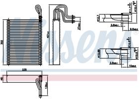  92351 - EVAPORADOR BMW X5 E70(07-)X5 48I