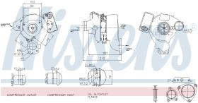 Nissens 93115 - TURBO MERCEDES C-CLASS W 203(00-)C