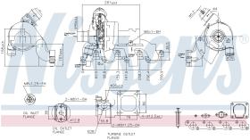 Nissens 93227 - TURBO FORD TRANSIT(FY)(00-)2.0 TDCI