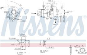 Nissens 93262 - TURBO CITROEN JUMPER(250)(06-)2.2 H
