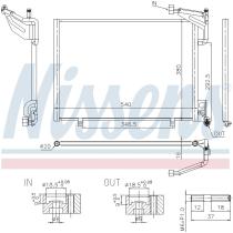 Nissens 940523 - CONDENSADOR FORD ECO SPORT(CBW.CR6)