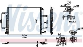 Nissens 940832 - CONDENSADOR HYUNDAI KONA/KAUAI(OS)(