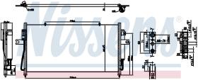 Nissens 940840 - CONDENSADOR NISSAN XTERRA (WD22)(00