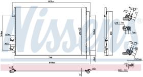 Nissens 941087 - CONDENSADOR VOLKSWAGEN CRAFTER(SY.S