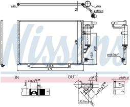 Nissens 941101 - CONDENSADOR FORD KA+(CDU)(16-)1.2