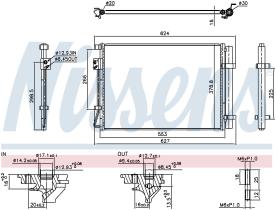 Nissens 941161 - CONDENSADOR KIA RIO IV(16-)1.25