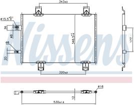 Nissens 941174 - CONDENSADOR MAZDA 2 III(DJ)5 DOORS(