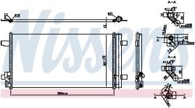 Nissens 941193 - CONDENSADOR AUDI A 1(GB)(18-)40 TFS