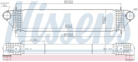 Nissens 961005 - INTERCOOLER MITSUBISHI ECLIPSE CROS