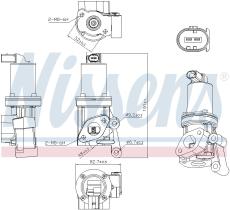 Nissens 98311 - VALVULA EGR HYUNDAI I30(GD)(12-)1.4
