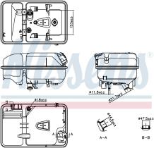Nissens 996074 - VASO EXPANSION DAF XF(12-)410